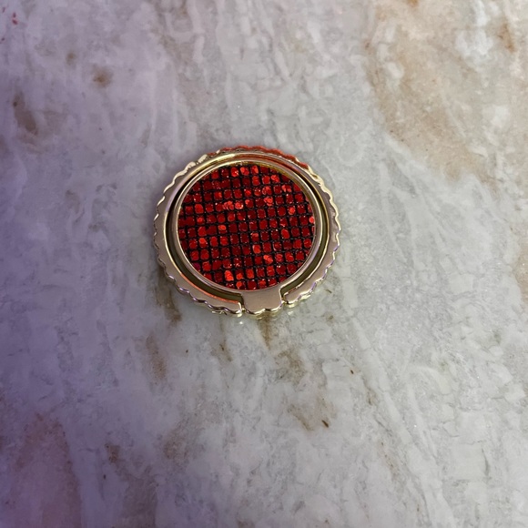 NWT Red iPhone 11 case with matching kickstand. Fabulous red color with goldtone - Picture 3 of 9